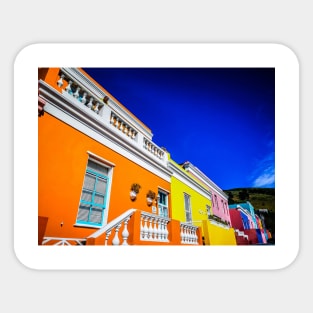 Colorful houses in Africa Sticker